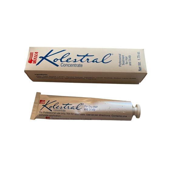 New Wella Kolestral Intensive Conditioner 1.75 Oz Old Stock Flaws